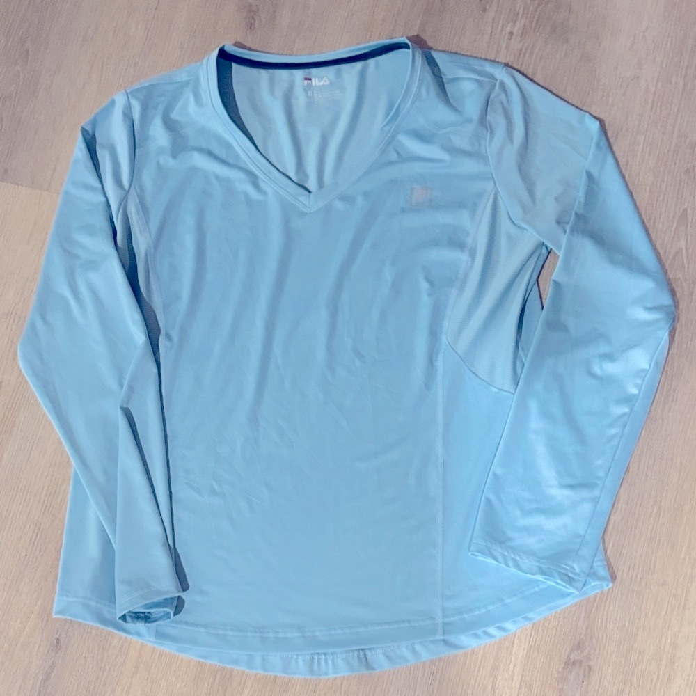 3/10 Light Blue V-Neck Shirt